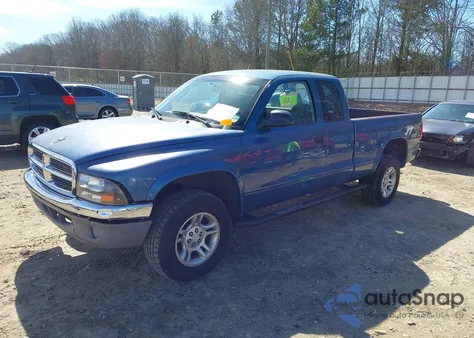 2004 Dodge Dakota z USA, uszkodzony, nr VIN 1D7HG12K44S628128